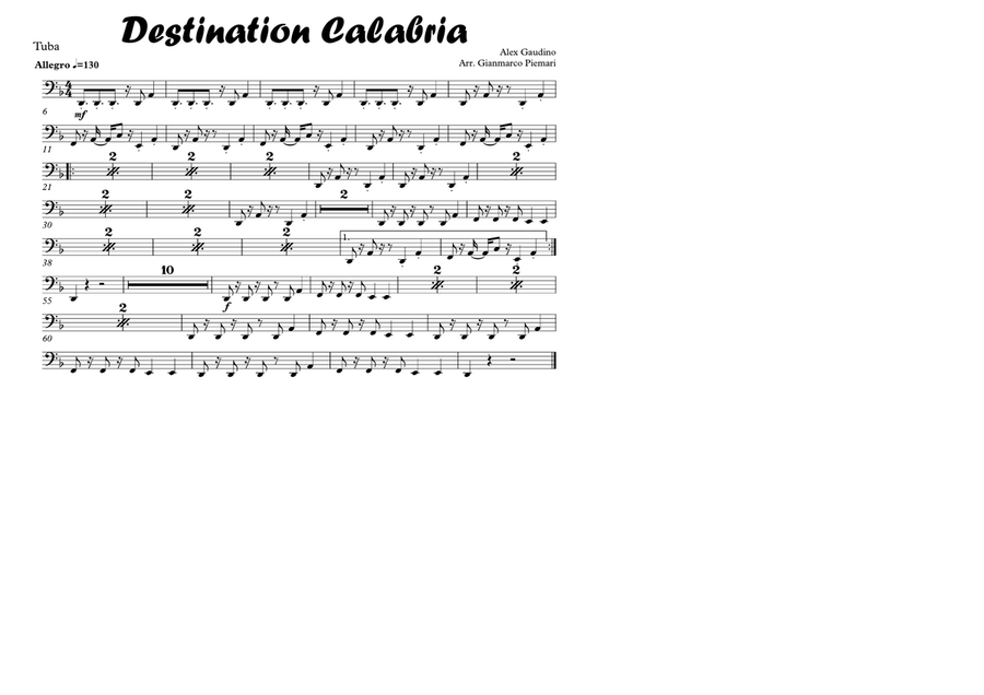 Destination Calabria Large Ensemble scores gallery preview page 2
