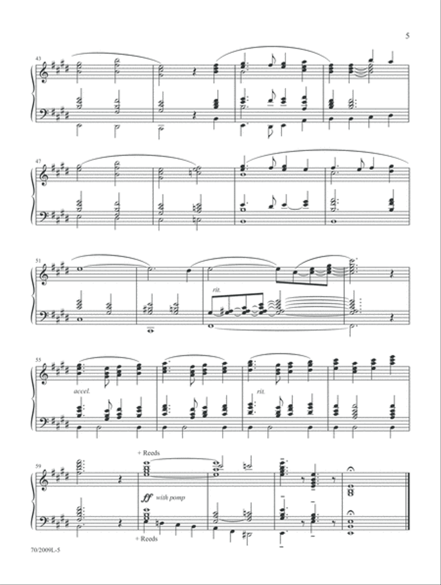 A Heart of Praise (Digital Delivery) Organ scores gallery preview page 5