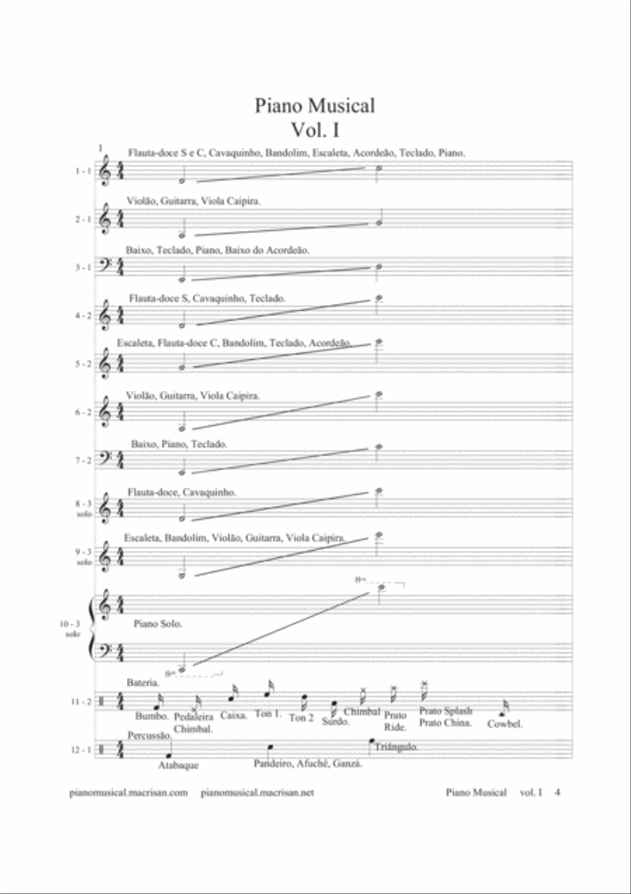 Coleção: Piano Musical I Full Orchestra scores gallery preview page 6