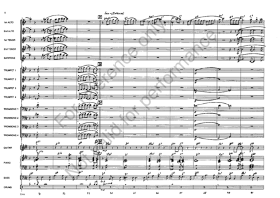 Good Times in Santiago Good Times in Santiago Jazz Ensemble scores gallery preview page 5