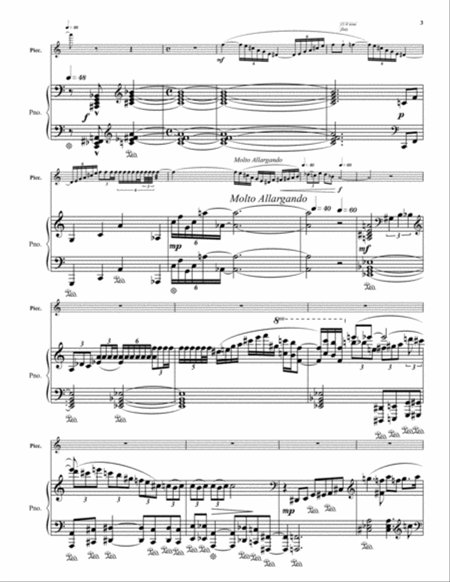Concerto for Piccolo Piccolo scores gallery preview page 4