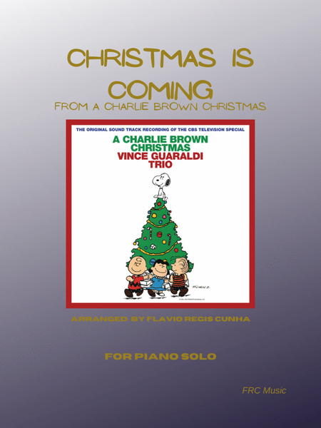 Christmas Is Coming from A CHARLIE BROWN CHRISTMAS image number null