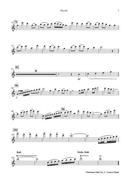 Christmas Suite No. 2 - Concert Band image number null