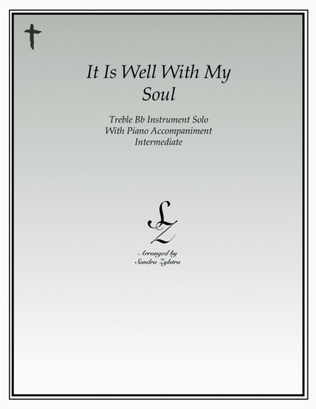 It Is Well With My Soul (treble Bb instrument solo)