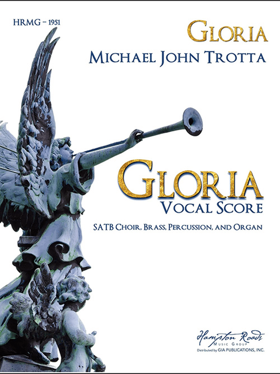 Gloria Full Score for Organ, Brass, Percussion