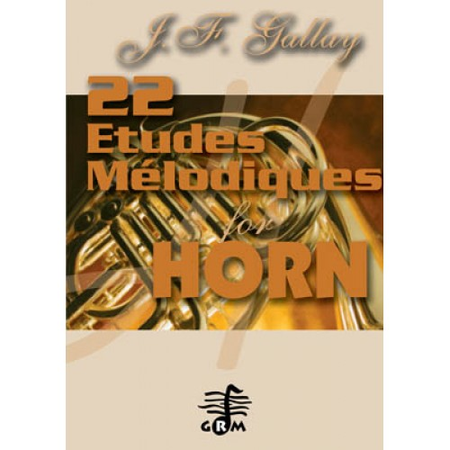 22 etudes melodiques for horn
