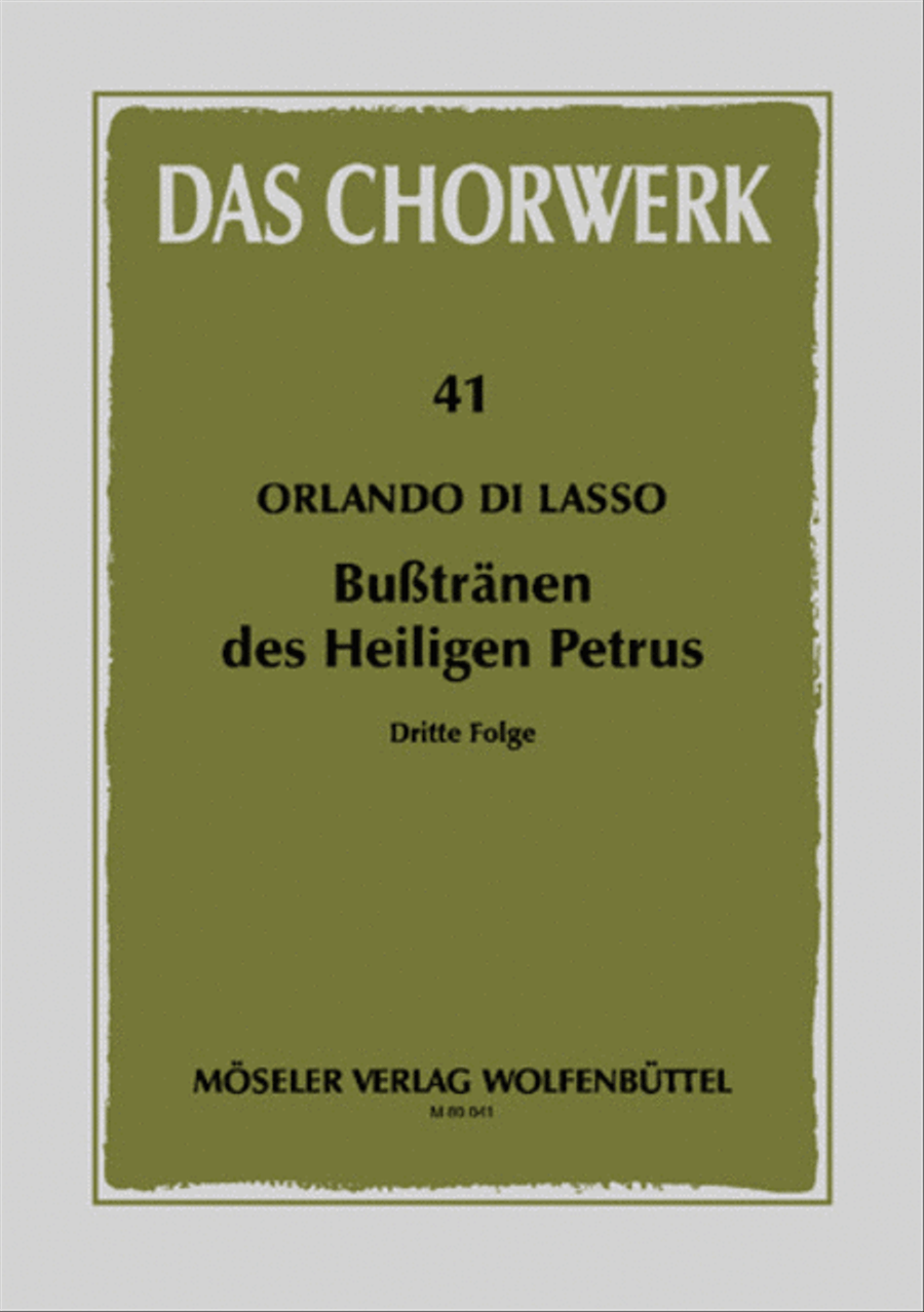 Busstranen des Heiligen Petrus Band 3 Mixed Choir scores gallery preview page 1
