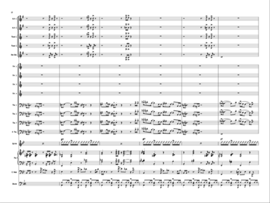 Bone Collection Jazz Ensemble scores gallery preview page 10