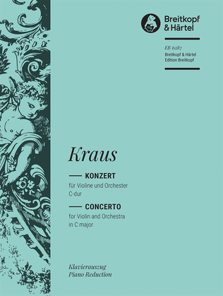 Book cover for Violin Concerto in C major