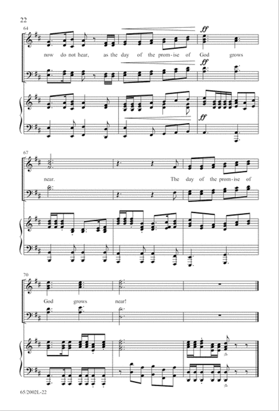 And This Shall Be a Sign And This Shall Be a Sign 4-Part scores gallery preview page 23