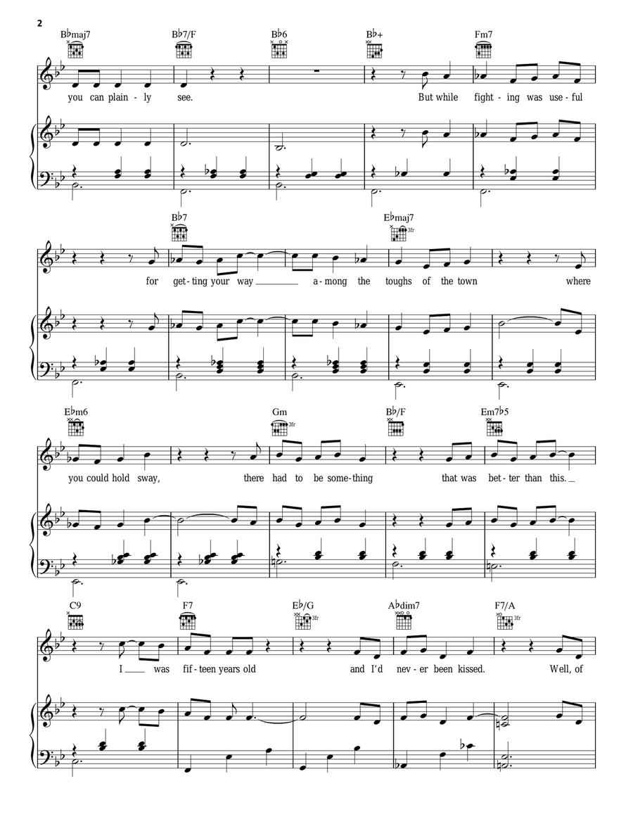 The Night The Pugilist Learned How To Dance Acoustic Guitar scores gallery preview page 2
