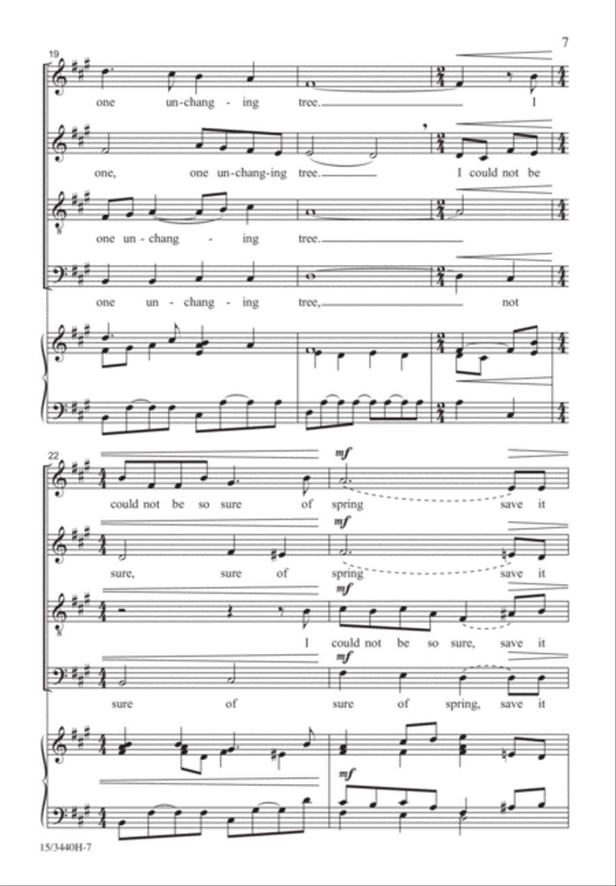 Spring Sings in Me 4-Part scores gallery preview page 6
