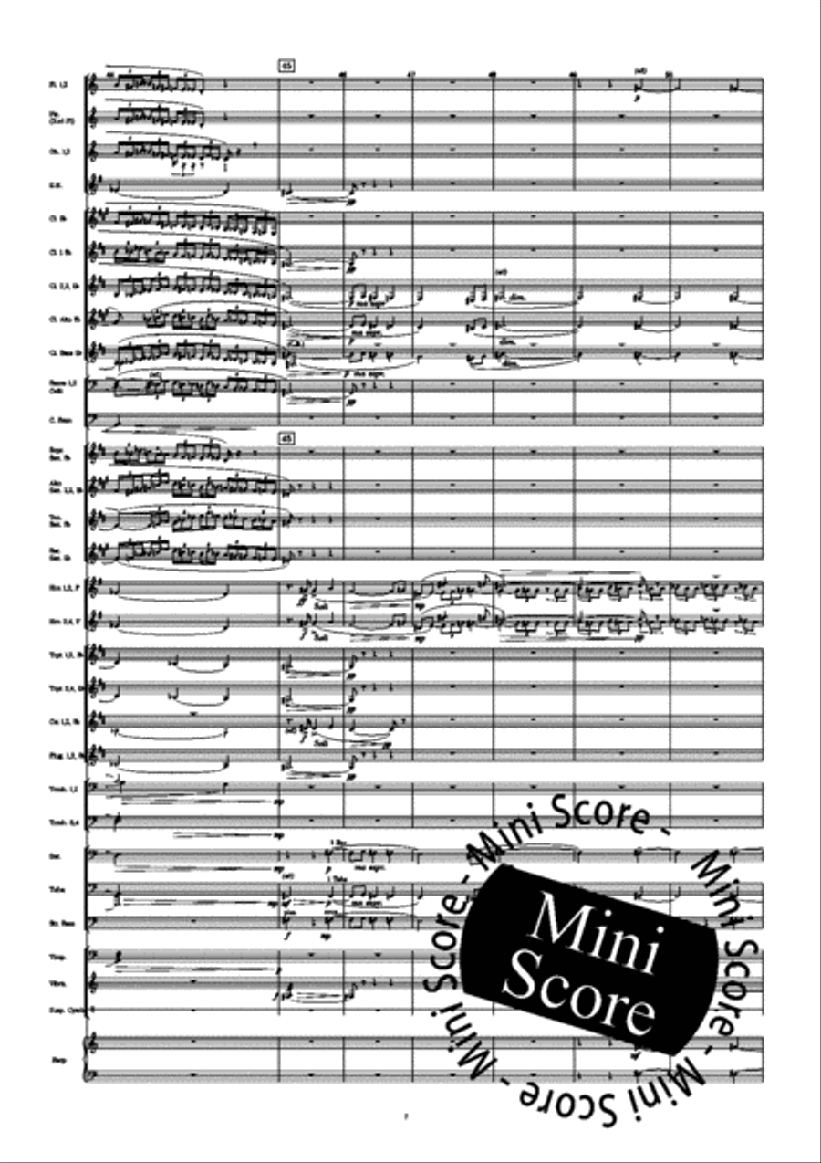 Fourth Symphony Concert Band scores gallery preview page 15