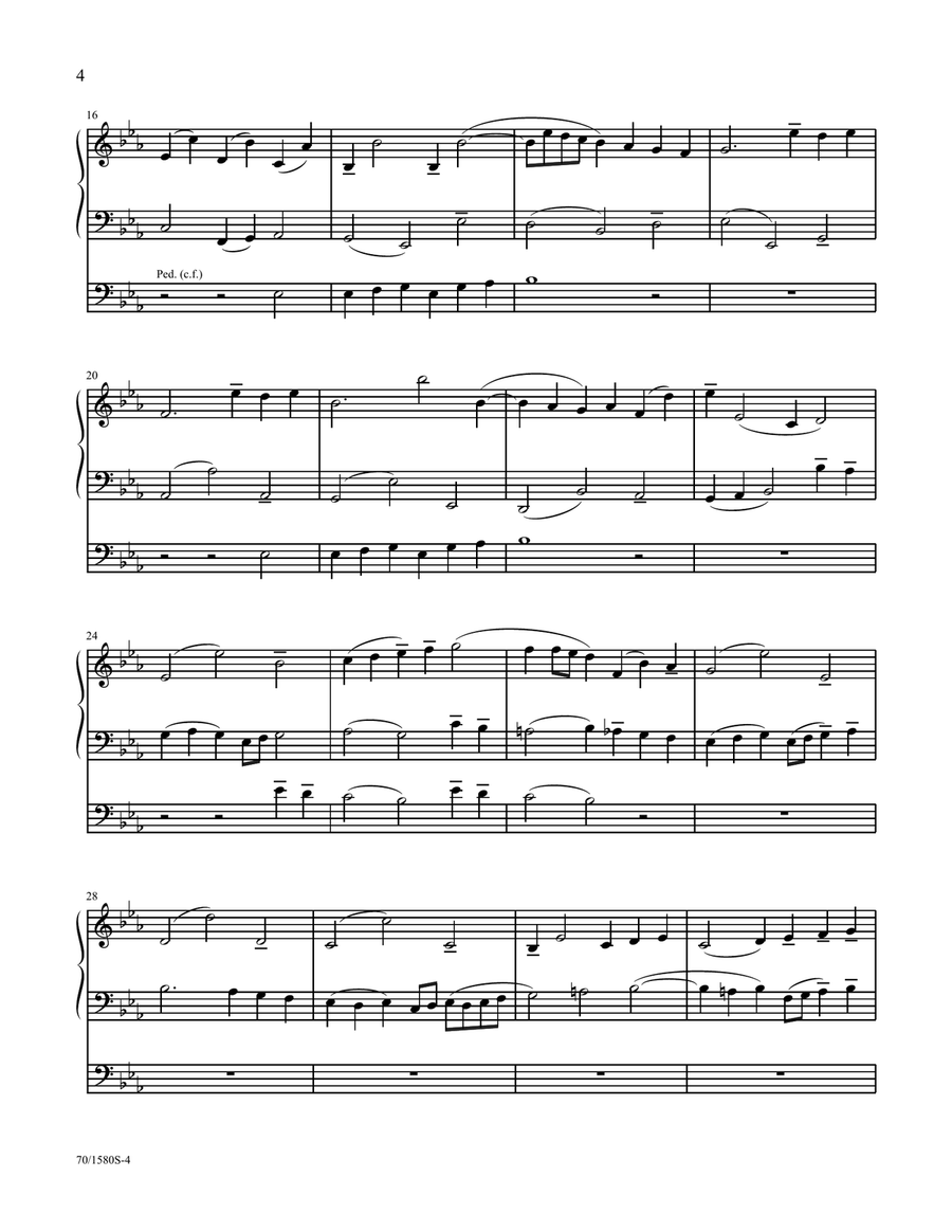 The Organist in Season: Summer Organ scores gallery preview page 4