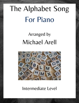 Book cover for The Alphabet Song--Intermediate Piano