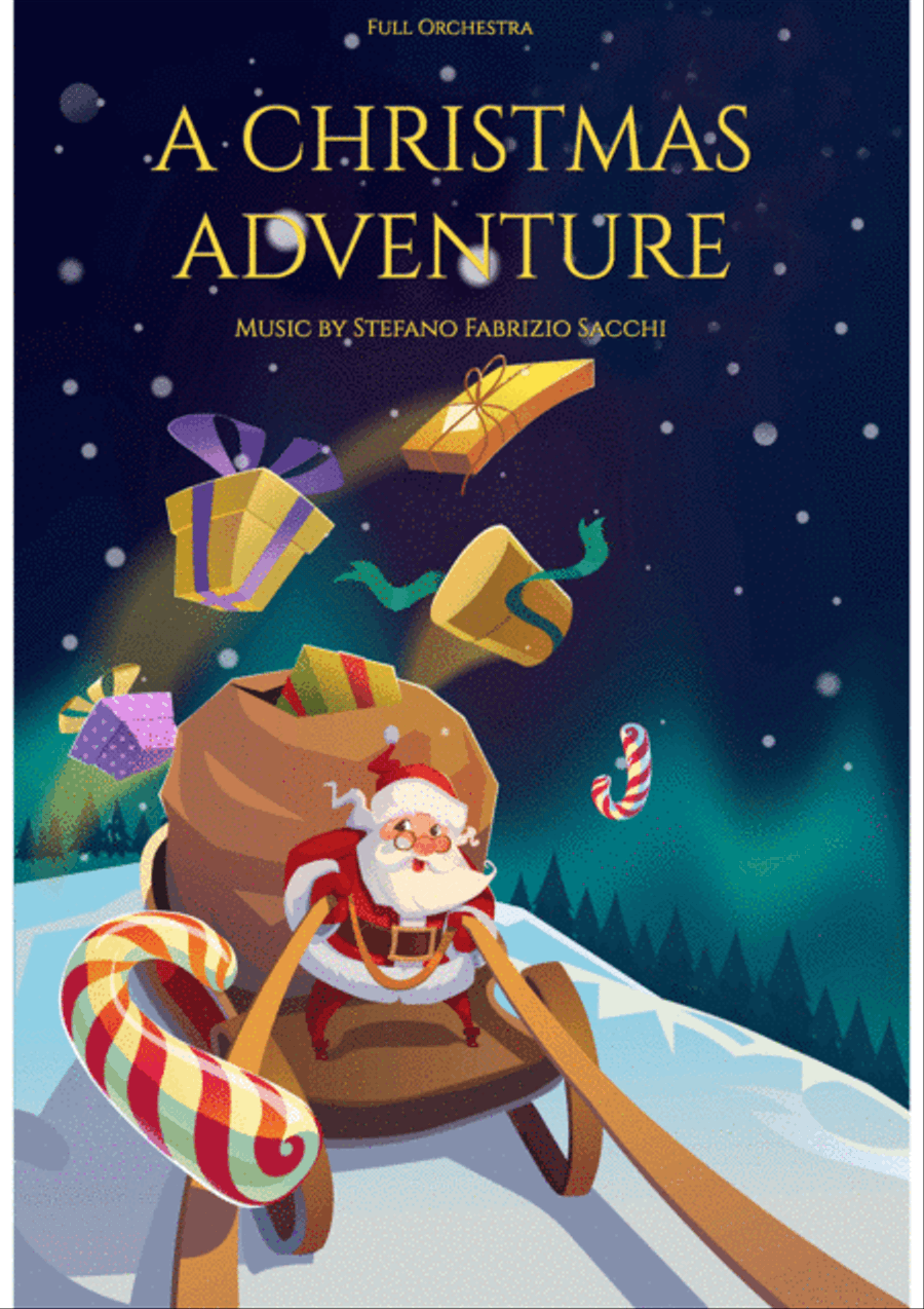 A Christmas Adventure Full Orchestra scores gallery preview page 1