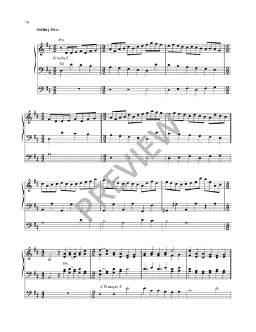 Hymn Harmonizations for Organ - Volume 3 Organ scores gallery preview page 19