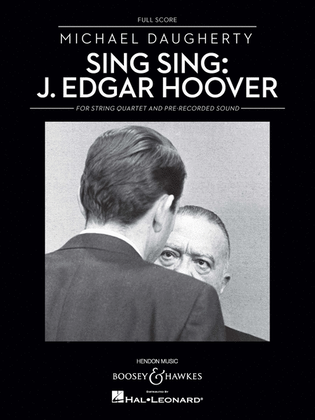 Book cover for Sing Sing: J. Edgar Hoover