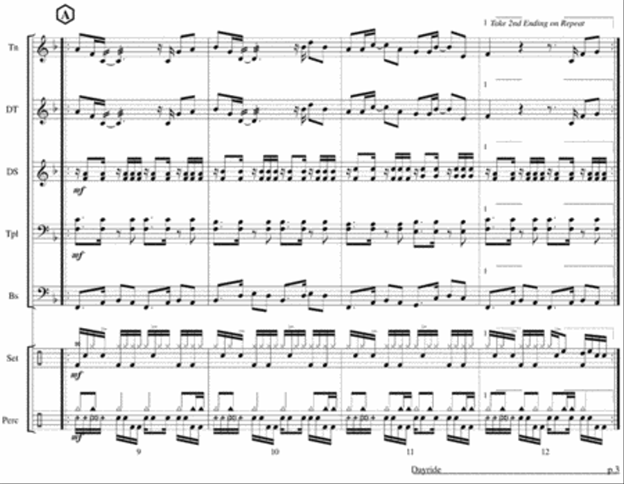 Dayride Steel Drum Band scores gallery preview page 2