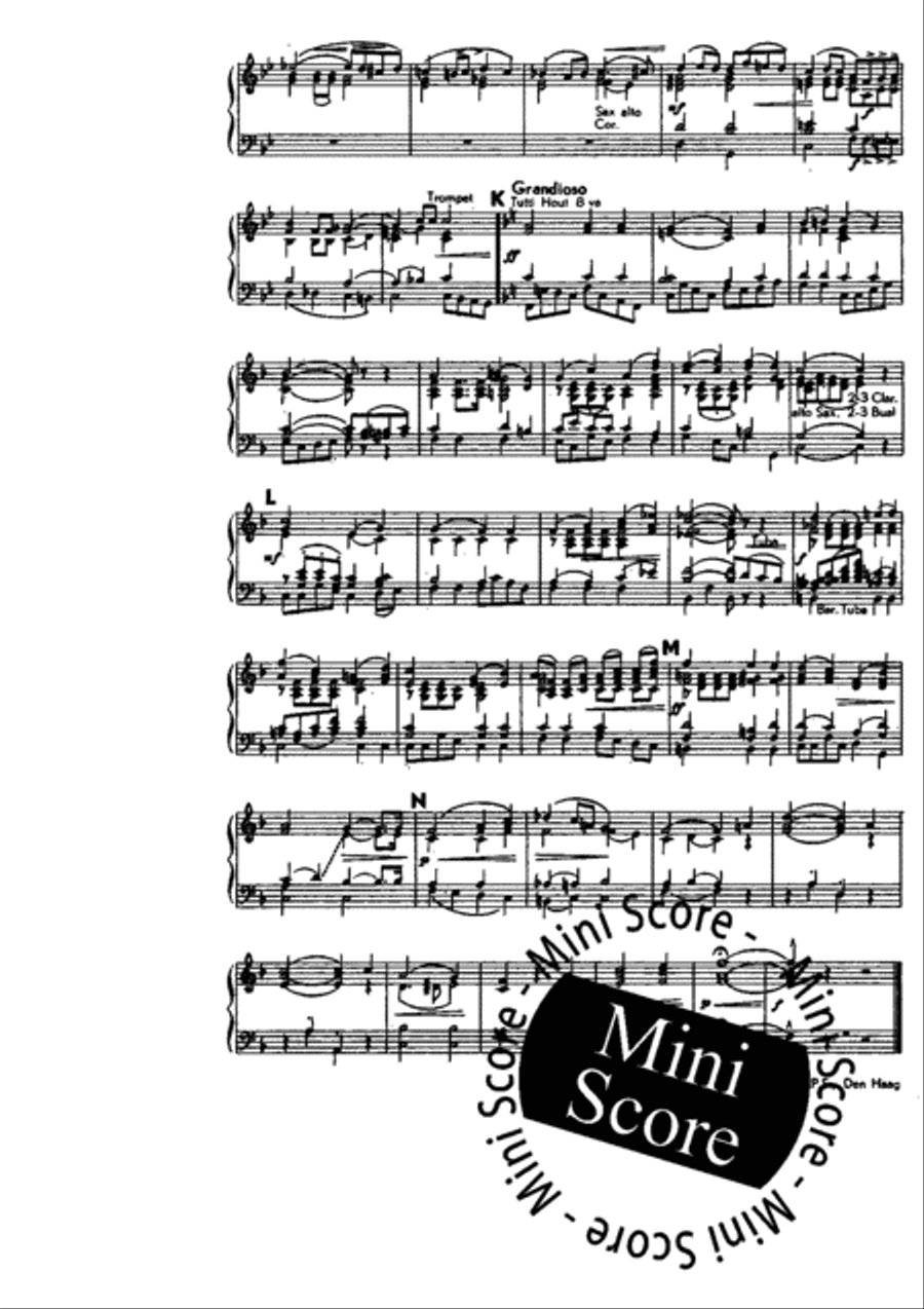 Boven de Sterren Concert Band scores gallery preview page 6