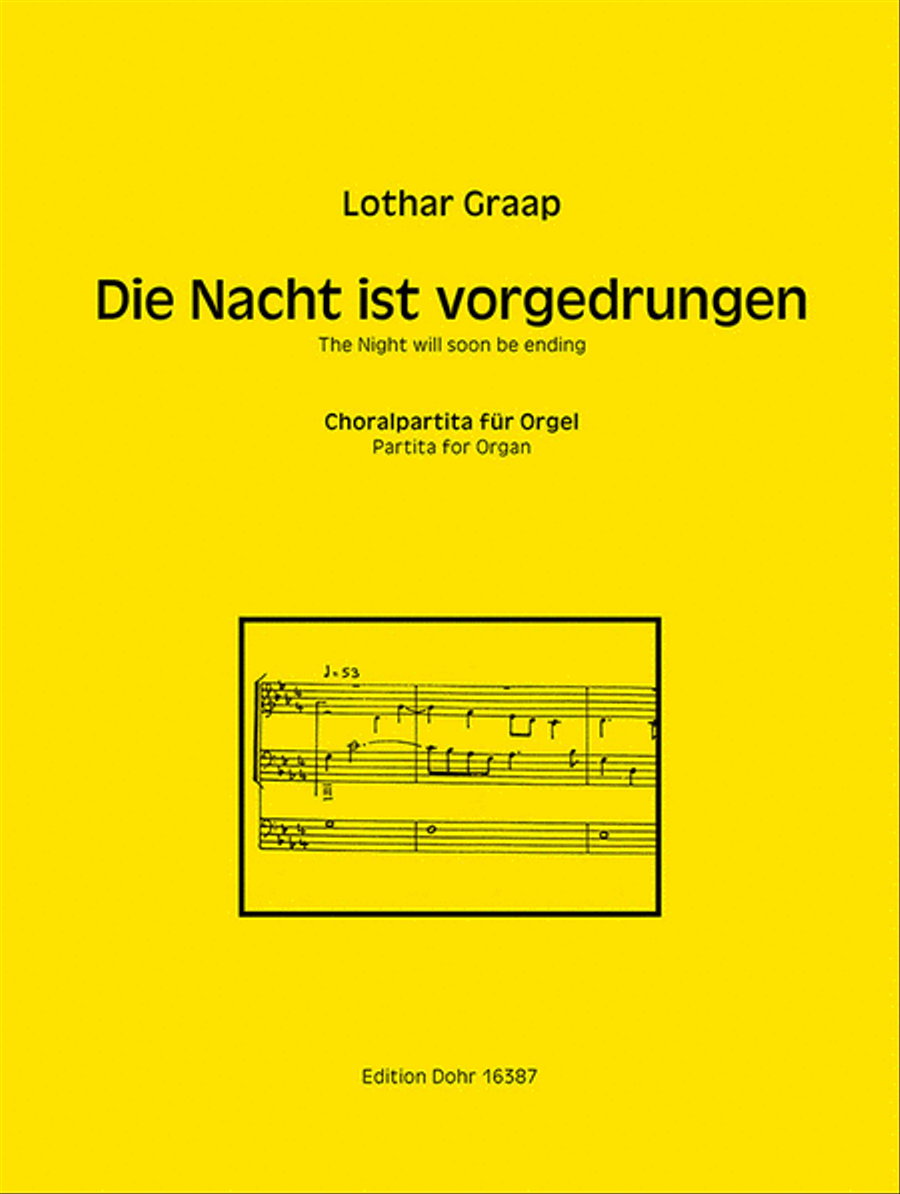 Die Nacht ist vorgedrungen (1972) -Choralpartita für Orgel-