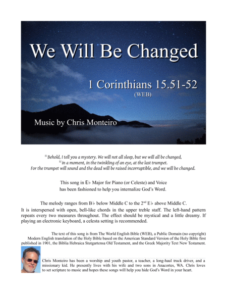 We Will Be Changed (1 Corinthians 15.51-52 WEB) image number null