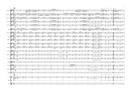 The Wise Maid (Irish Reel). Brass band arrangement. image number null
