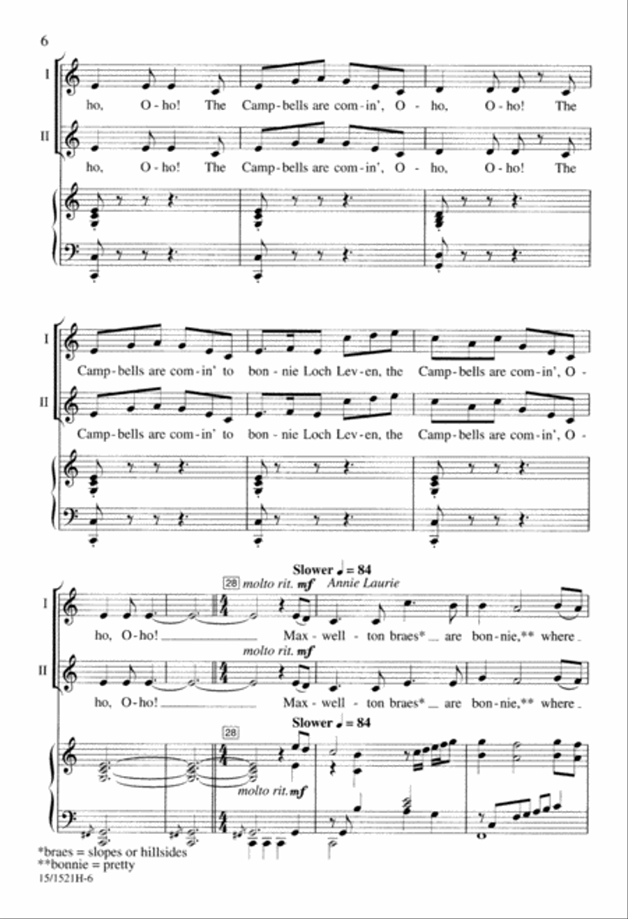 A Scottish Tribute A Scottish Tribute 2-Part scores gallery preview page 7