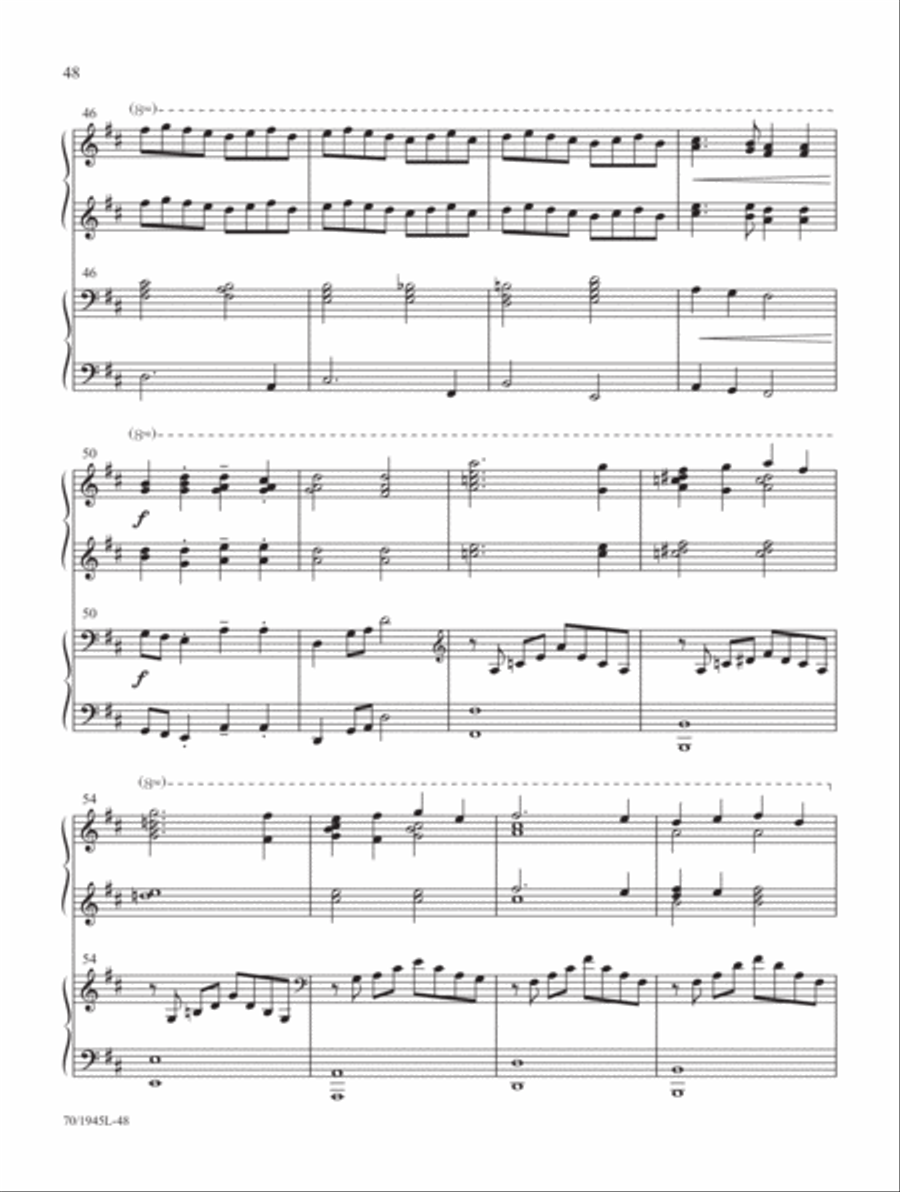 Come, Christians, Join to Play! Piano Duet scores gallery preview page 27
