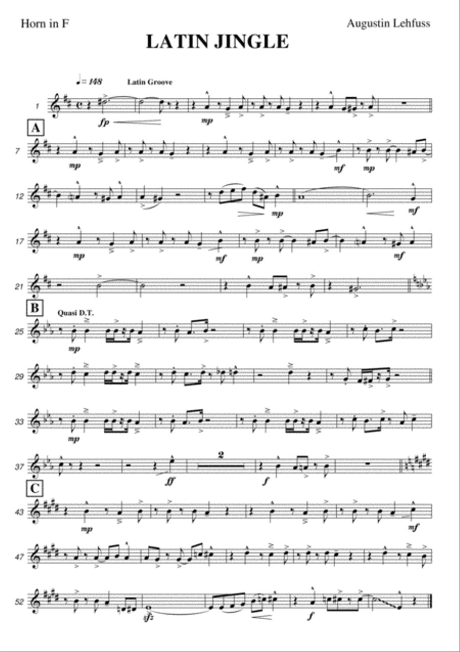 Latin Jinge - 