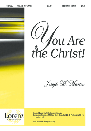 Book cover for You Are the Christ!