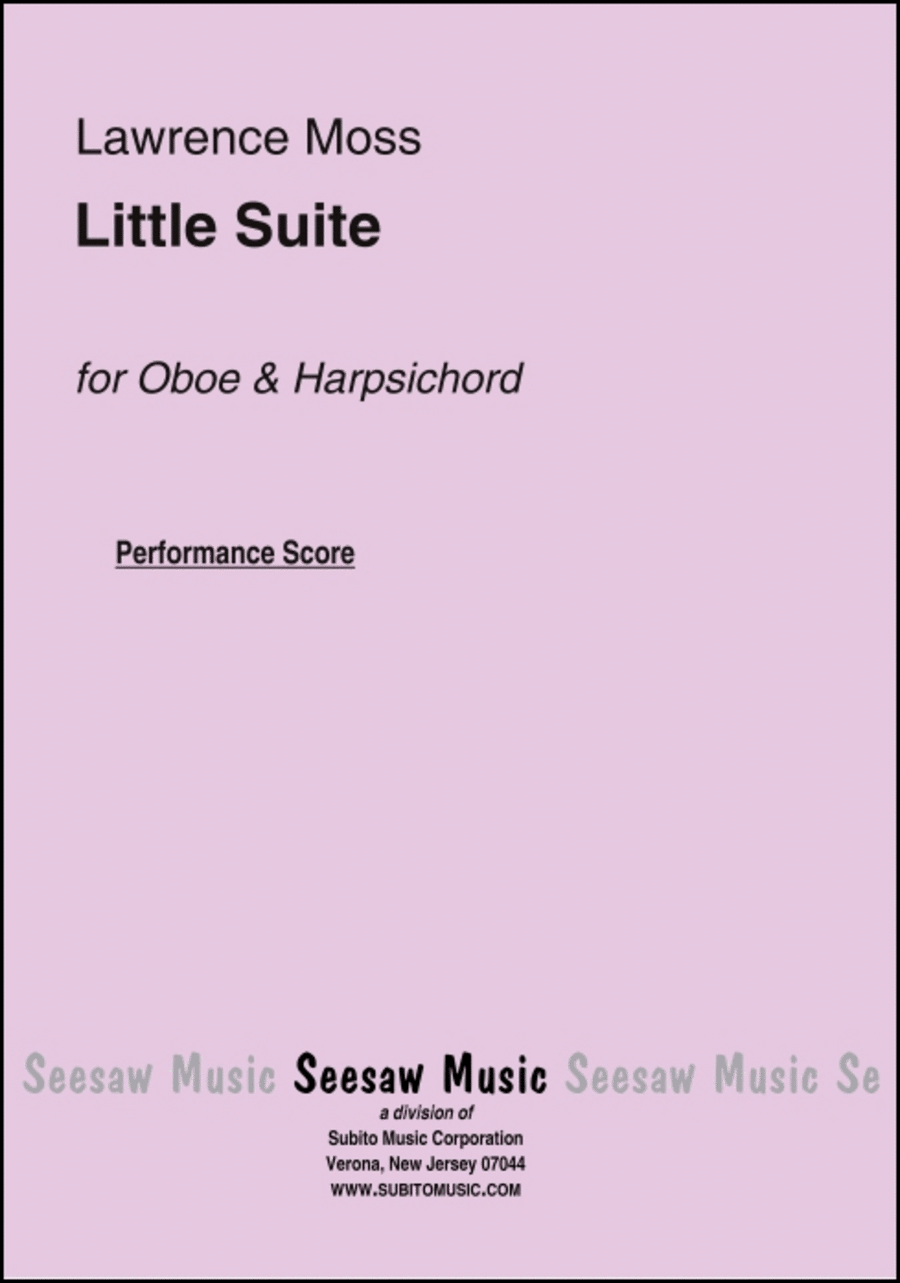Little Suite English Horn scores gallery preview page 1
