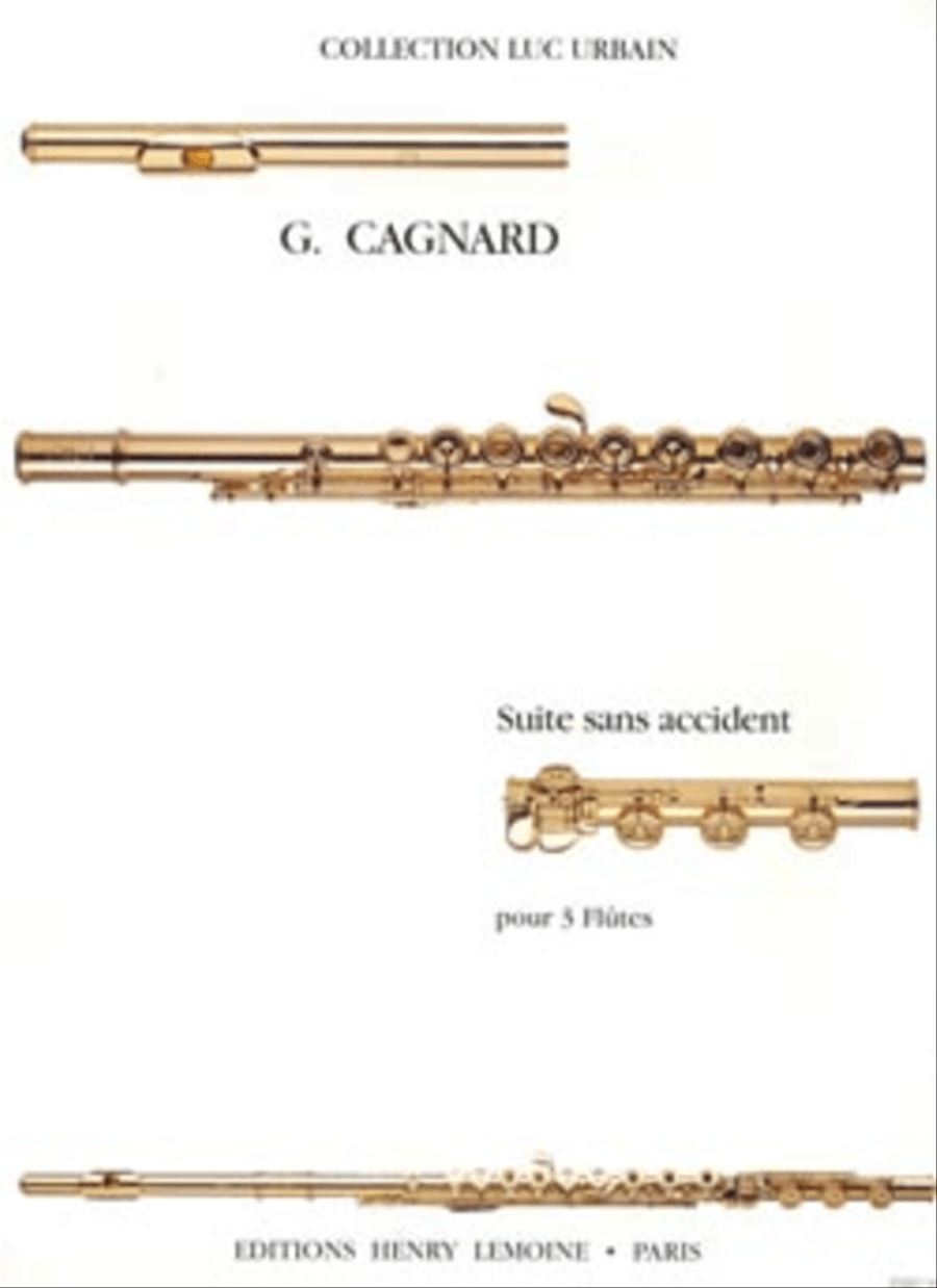 Suite Sans Accident Flute Trio scores gallery preview page 1