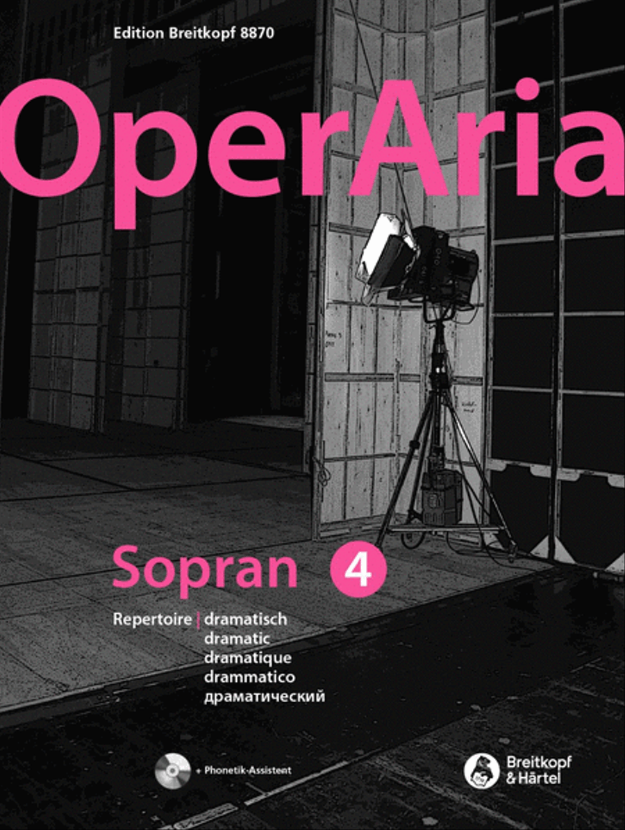 OperAria Soprano Volume 4: dramatisch Piano, Vocal scores gallery preview page 1