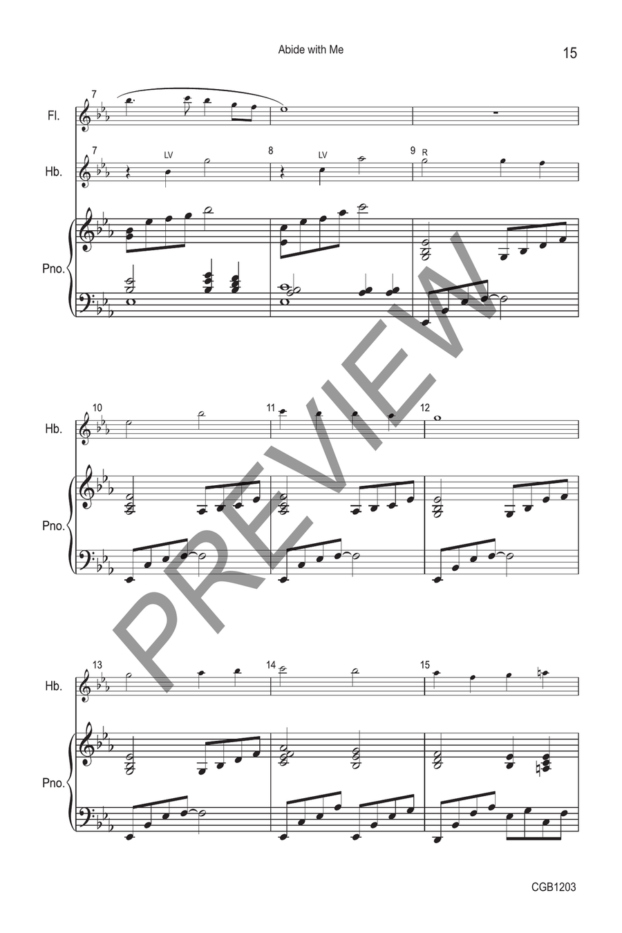 Sacred Solos for Bell Tree, Set 1: Solo Handbells Handbell scores gallery preview page 6