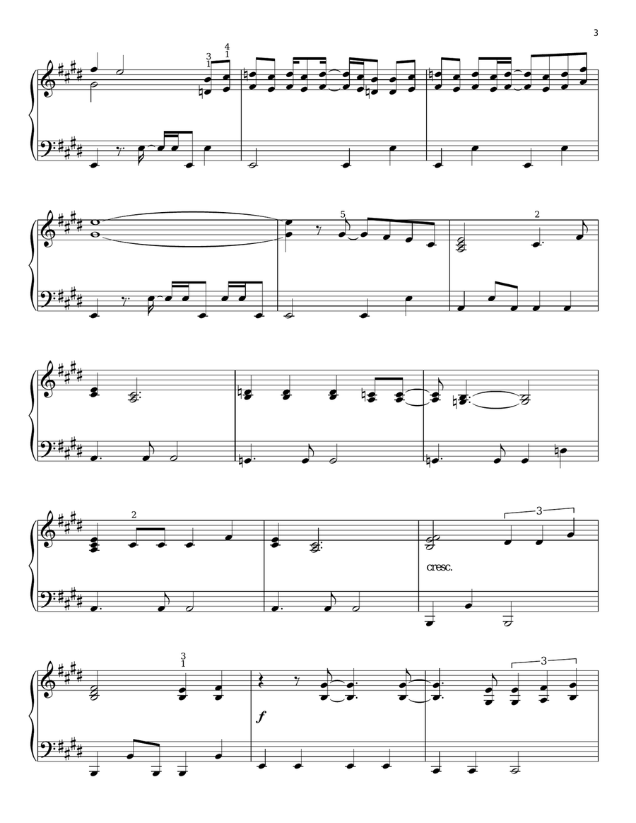 (I've Had) The Time Of My Life Piano Solo scores gallery preview page 3