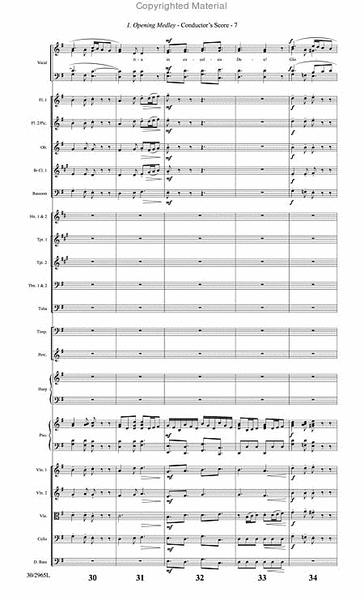 What Sweeter Music - Set of Full Orchestra Parts