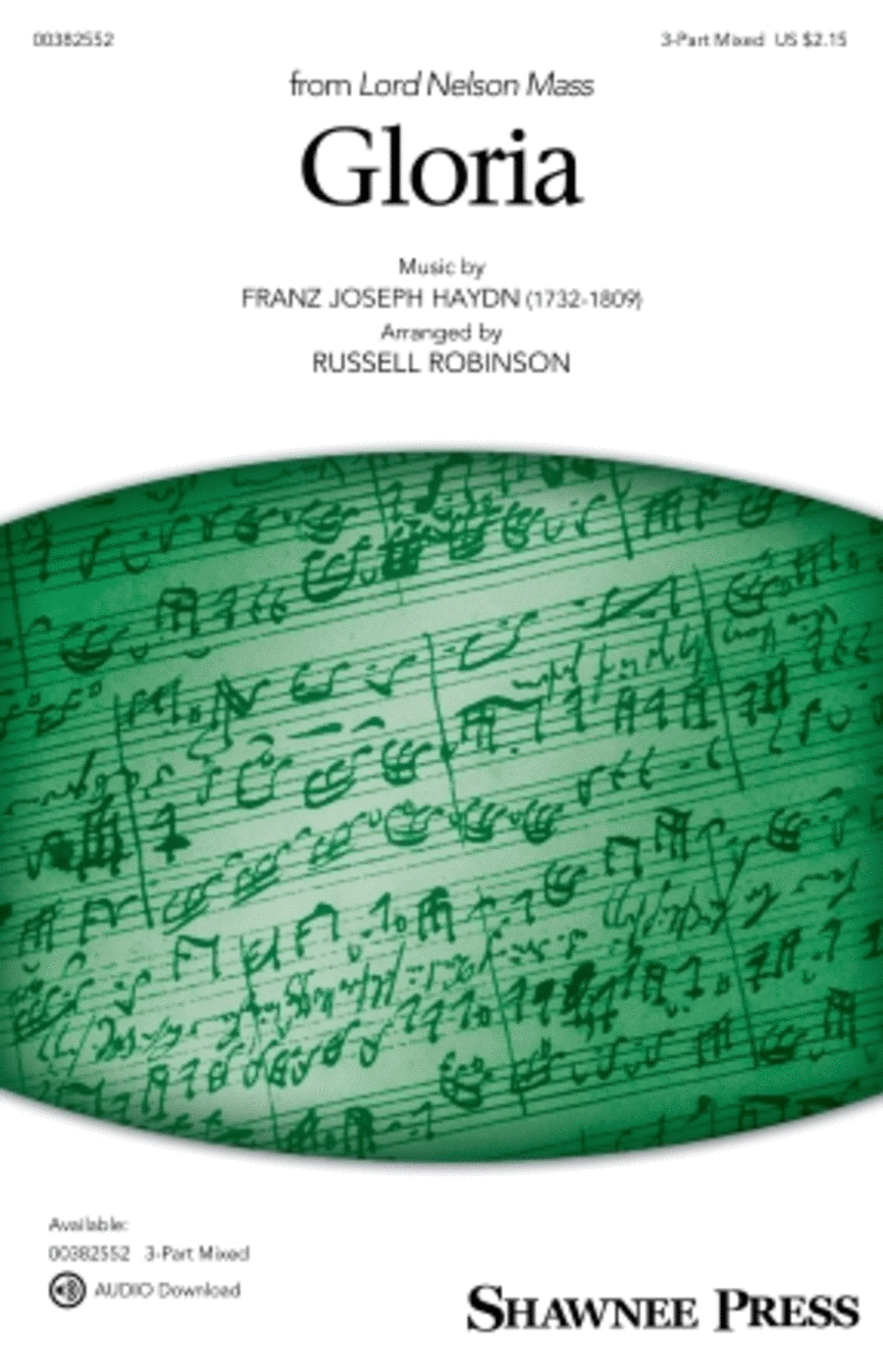 Gloria (from Lord Nelson Mass) 3-Part scores gallery preview page 1