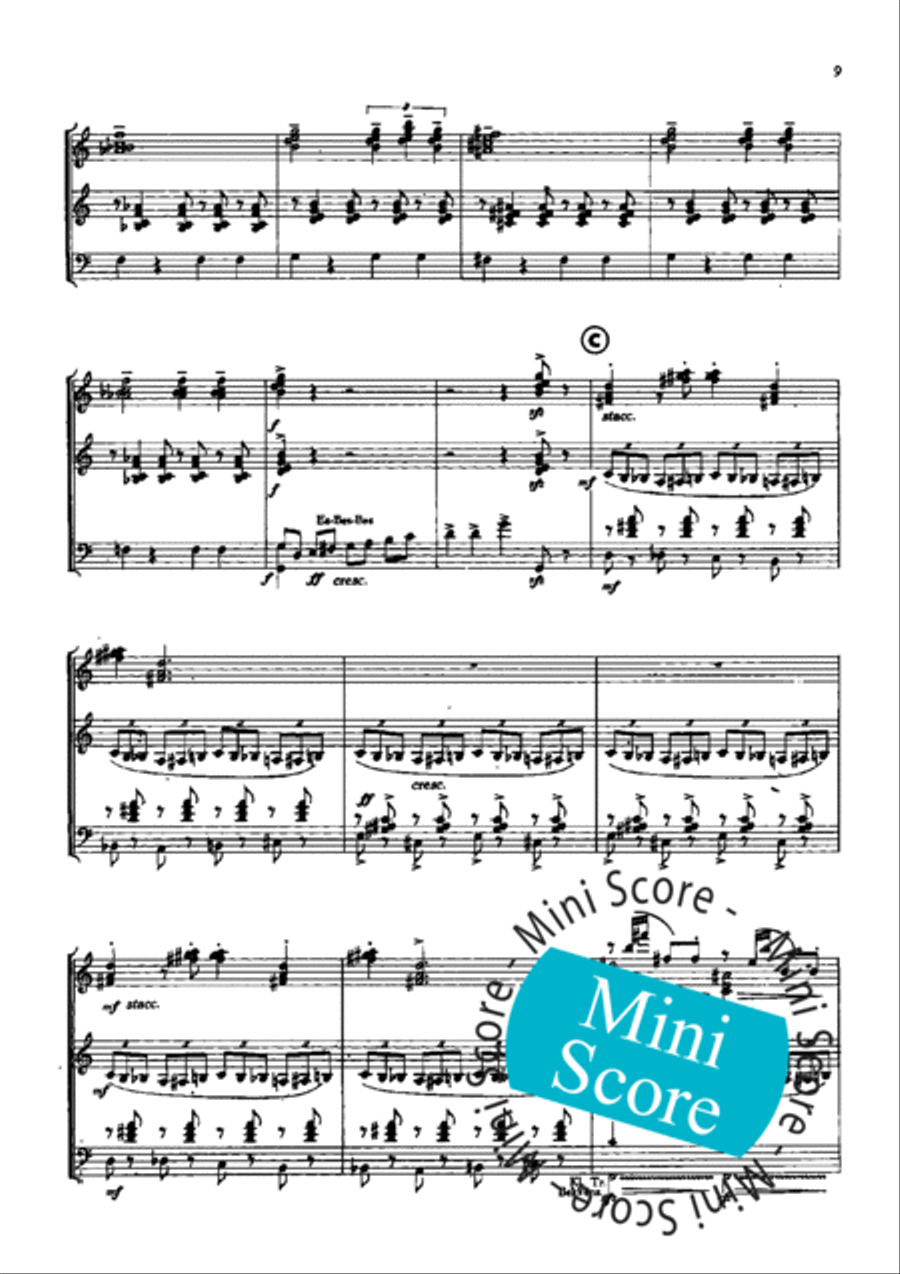 Kleine Suite voor Harmonieorkest Concert Band scores gallery preview page 12
