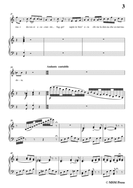 Donizetti-O,mio Fernando,from 'La Favorita',in a minor,for Voice and Piano image number null