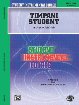 Book cover for Student Instrumental Course Timpani Student