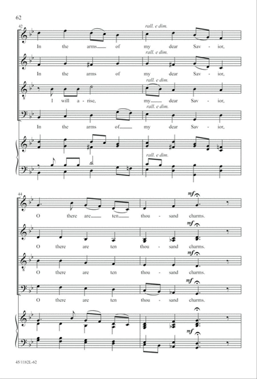 All Around A Cappella 4-Part scores gallery preview page 62
