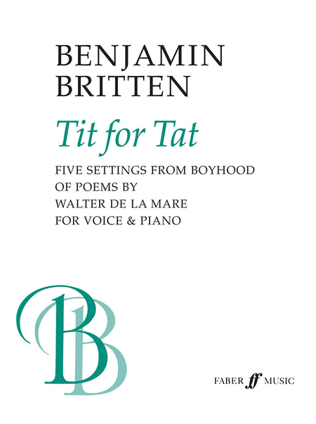 Britten B /Tit For Tat (Voc/Pf)