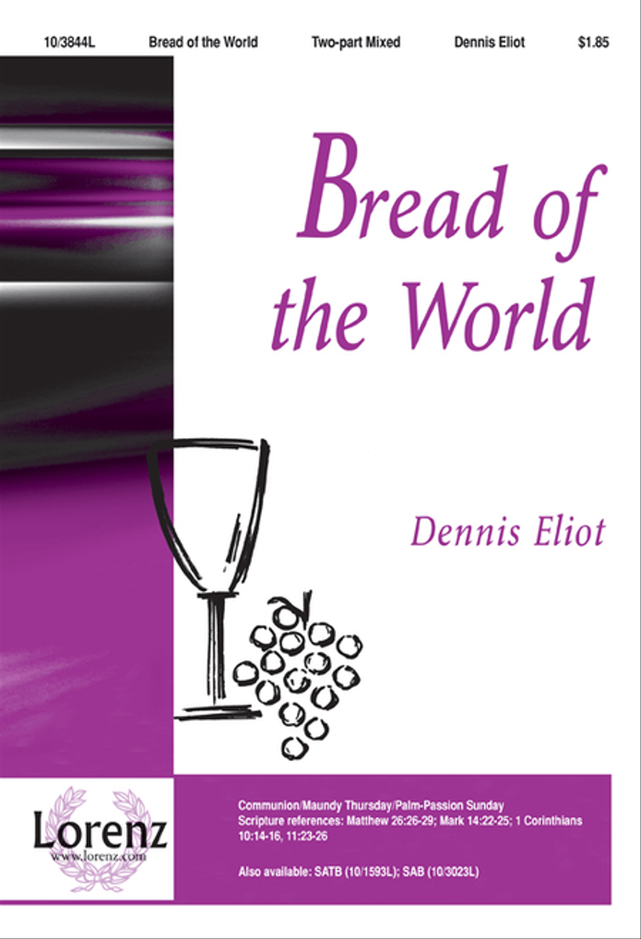 Bread of the World Bread of the World 2-Part scores gallery preview page 1