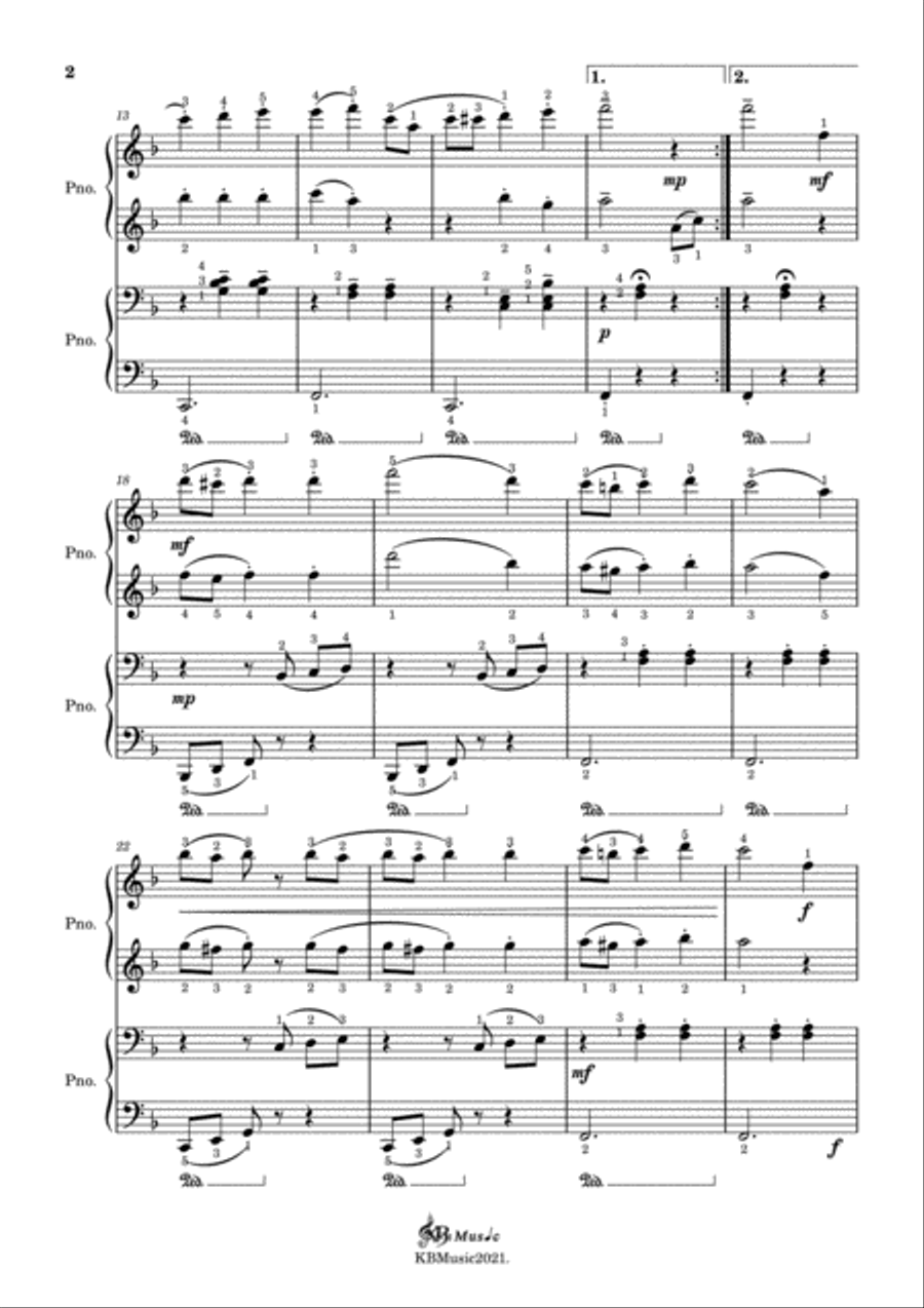 Waltz on Ice Waltz on Ice Set of Parts scores gallery preview page 4