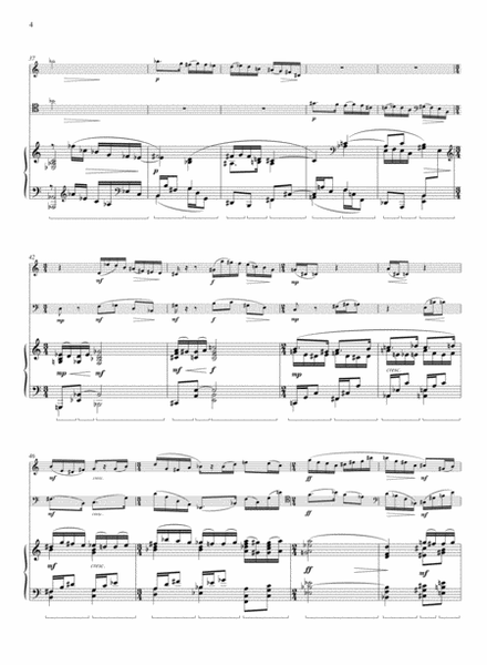 Trio pour clarinette, violoncelle et piano op. 73