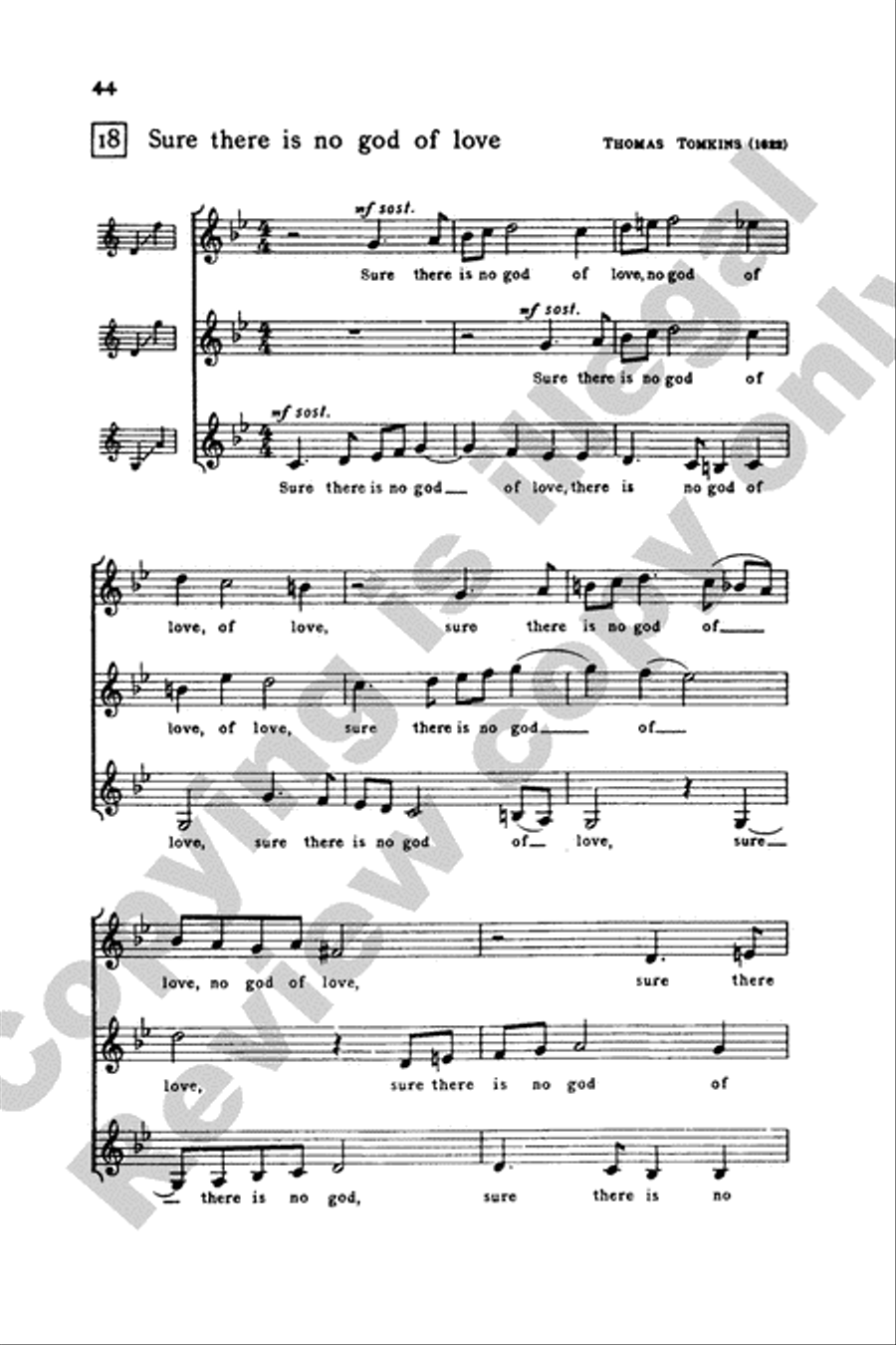 Invitation to Madrigals, Book 3 SSA scores gallery preview page 43