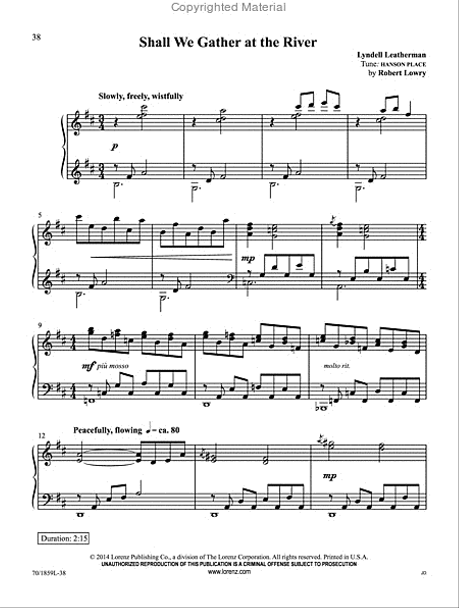 Late Night Gospel Piano Solo scores gallery preview page 6