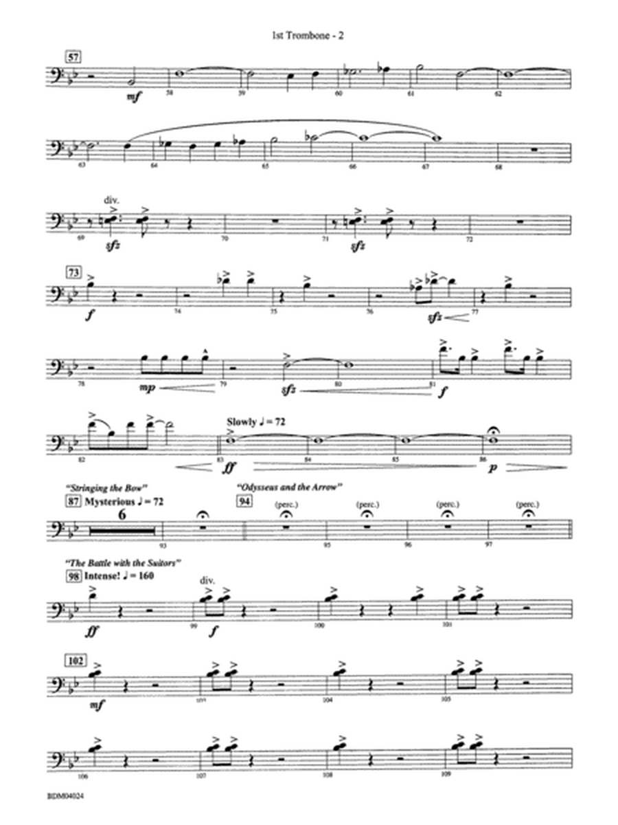 Ithaca (from The Odyssey (Symphony No. 2)): 1st Trombone