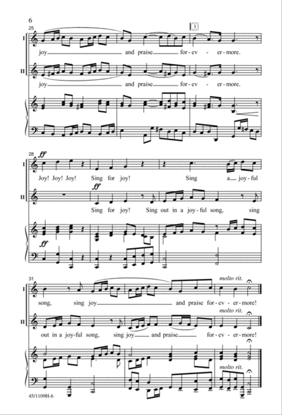 In Concert! for 2-part Choirs 2-Part scores gallery preview page 7
